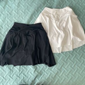Tennis skort high waisted bundle